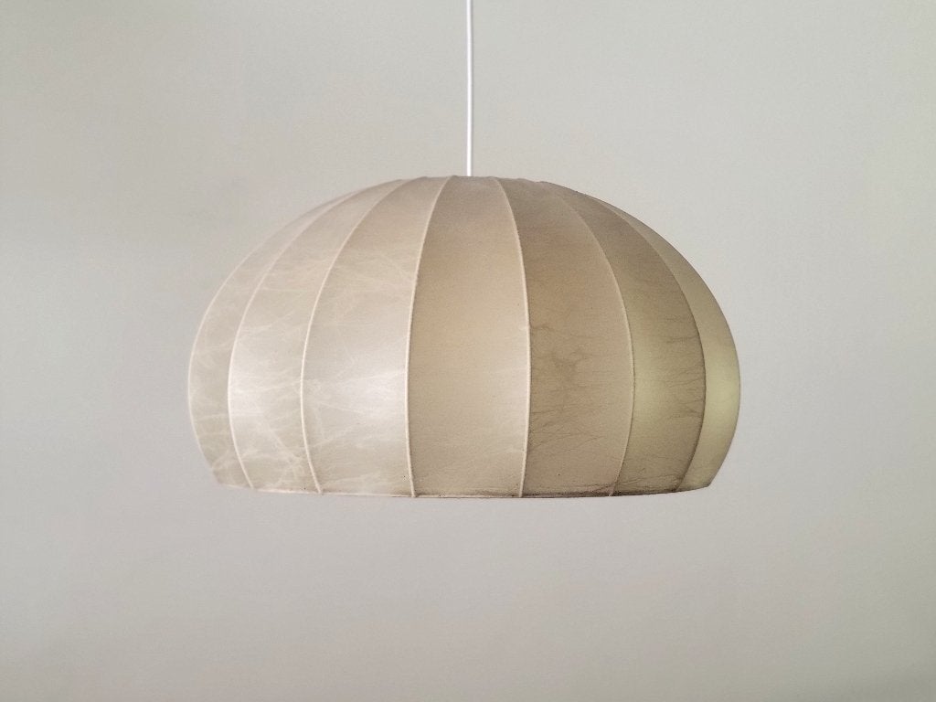Vintage Cocoon hanglamp van Hustadt Leuchten, Overige materialen, Gebruikt, Ophalen of Verzenden, Nvt