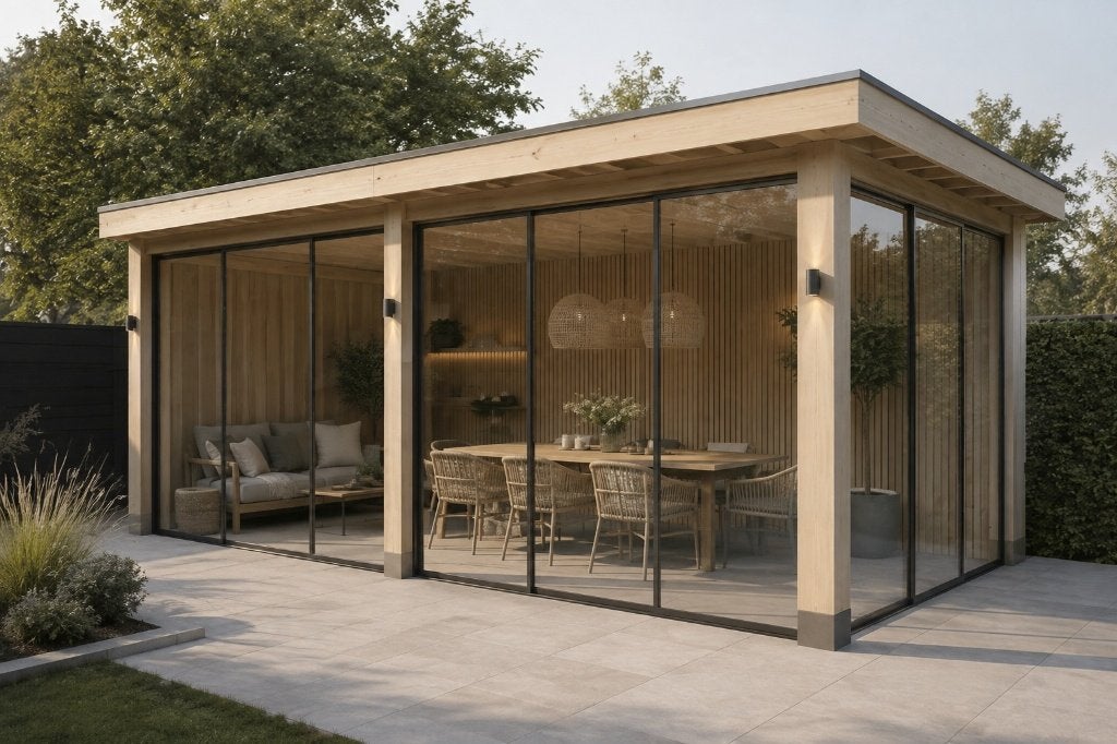 VERANDA-OVERKAPPINGEN-BUITENVERBLIJVEN-PERGOLA, Ophalen of Verzenden, Nieuw, Veranda