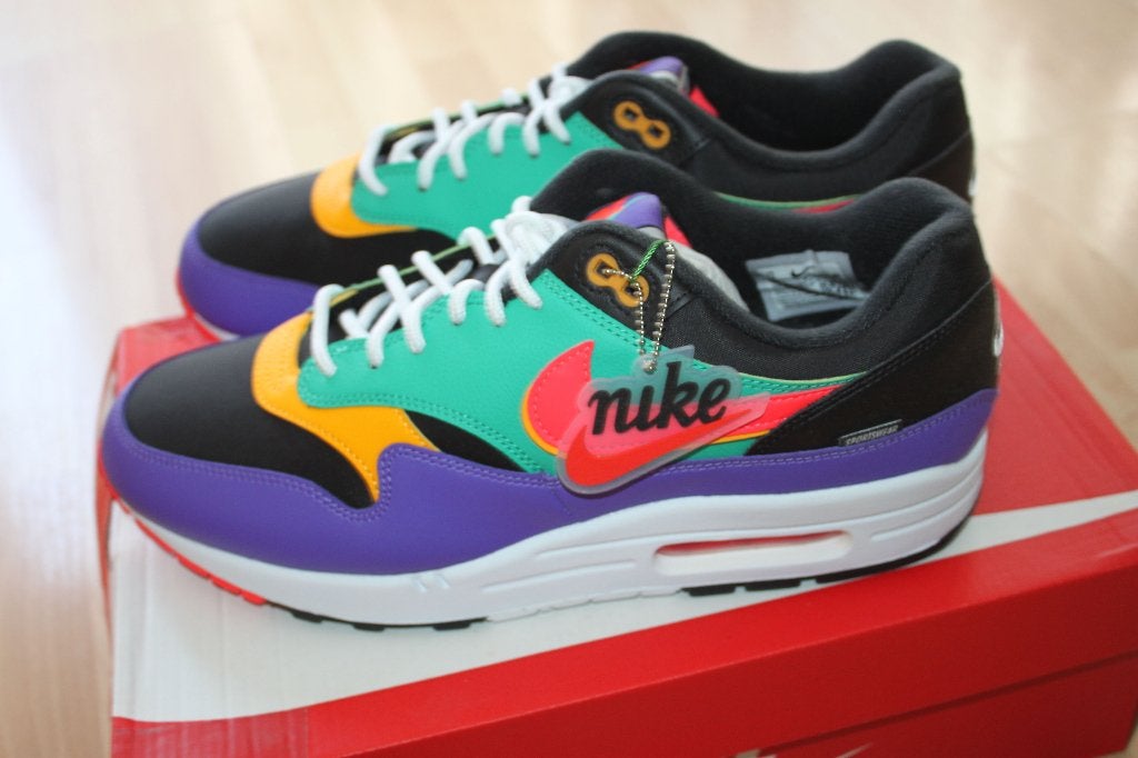 Nike Air Max 1 windbreaker rare 45 new ds patta parra us 11, Zwart, Nike, Nieuw, Ophalen of Verzenden