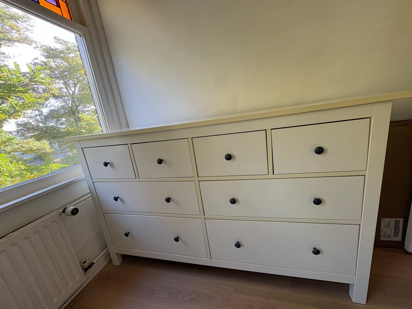 Ikea Hemnes ladekast met 8 laden - gebruikt, Ophalen, Gebruikt, 5 laden of meer, 100 tot 150 cm