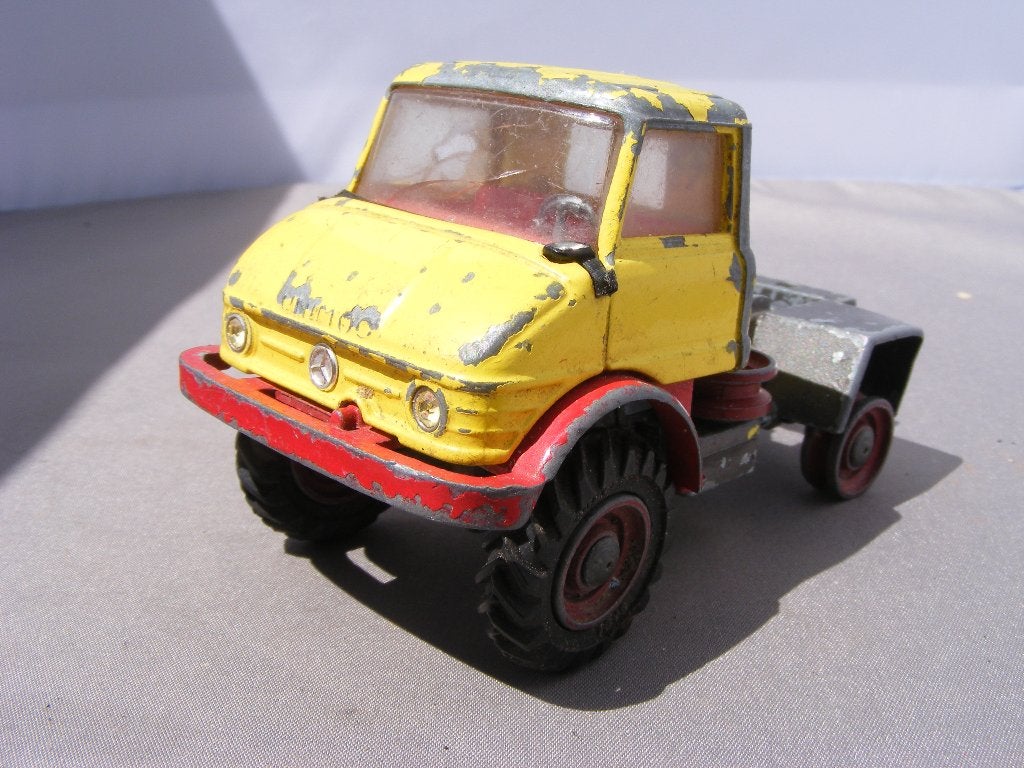 Unimog 406  orgi toys incompleet, Ophalen of Verzenden, Gebruikt, Bus of Vrachtwagen, Dinky Toys