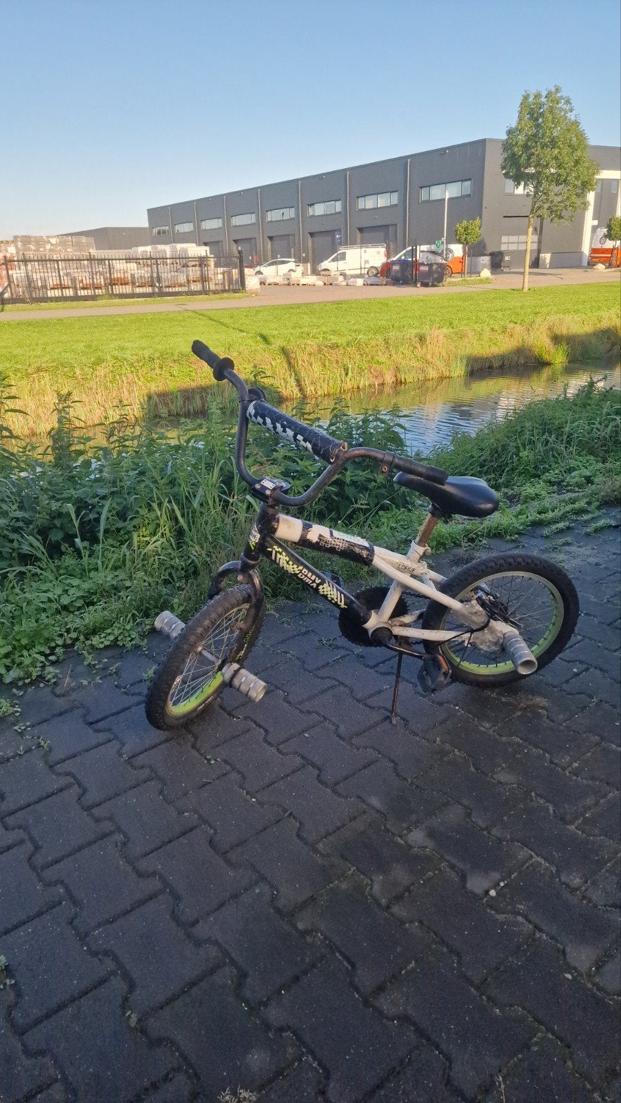 loekie bmx stuntfiets, Fietsen en Brommers, Ophalen, Terugtraprem, Staal, Loekie