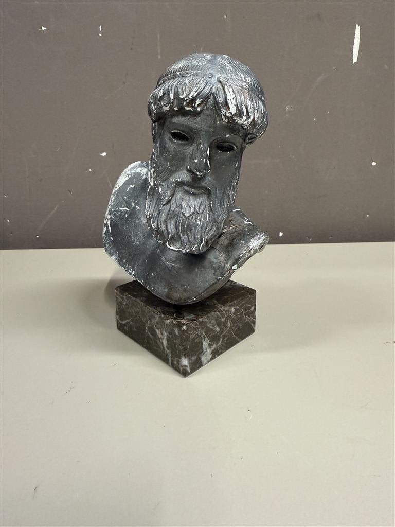 Poseidon van Artemision - kleine Hoofdbuste, Ophalen of Verzenden
