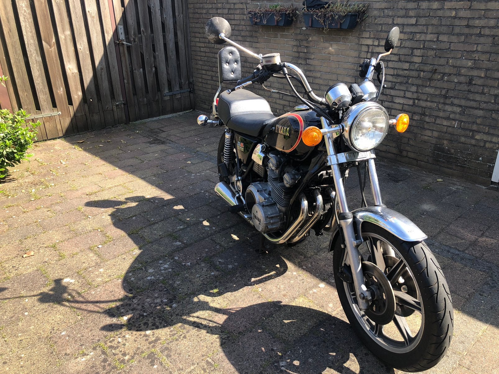 XS 750 SE van 1980, Motoren, 750 cc, Cardan-aandrijving, Gebruikt, 3 cilinders