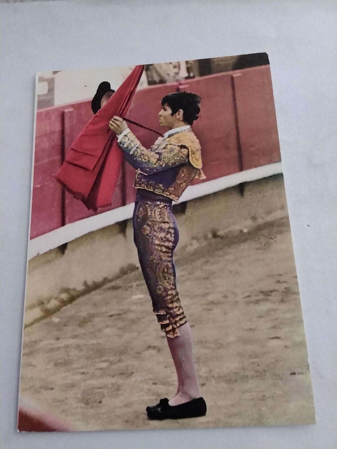 Ansichtkaart El Cordobes Matador Stierenvechter Spanje, Verzamelen, Ophalen of Verzenden, 1960 tot 1980, Ongelopen