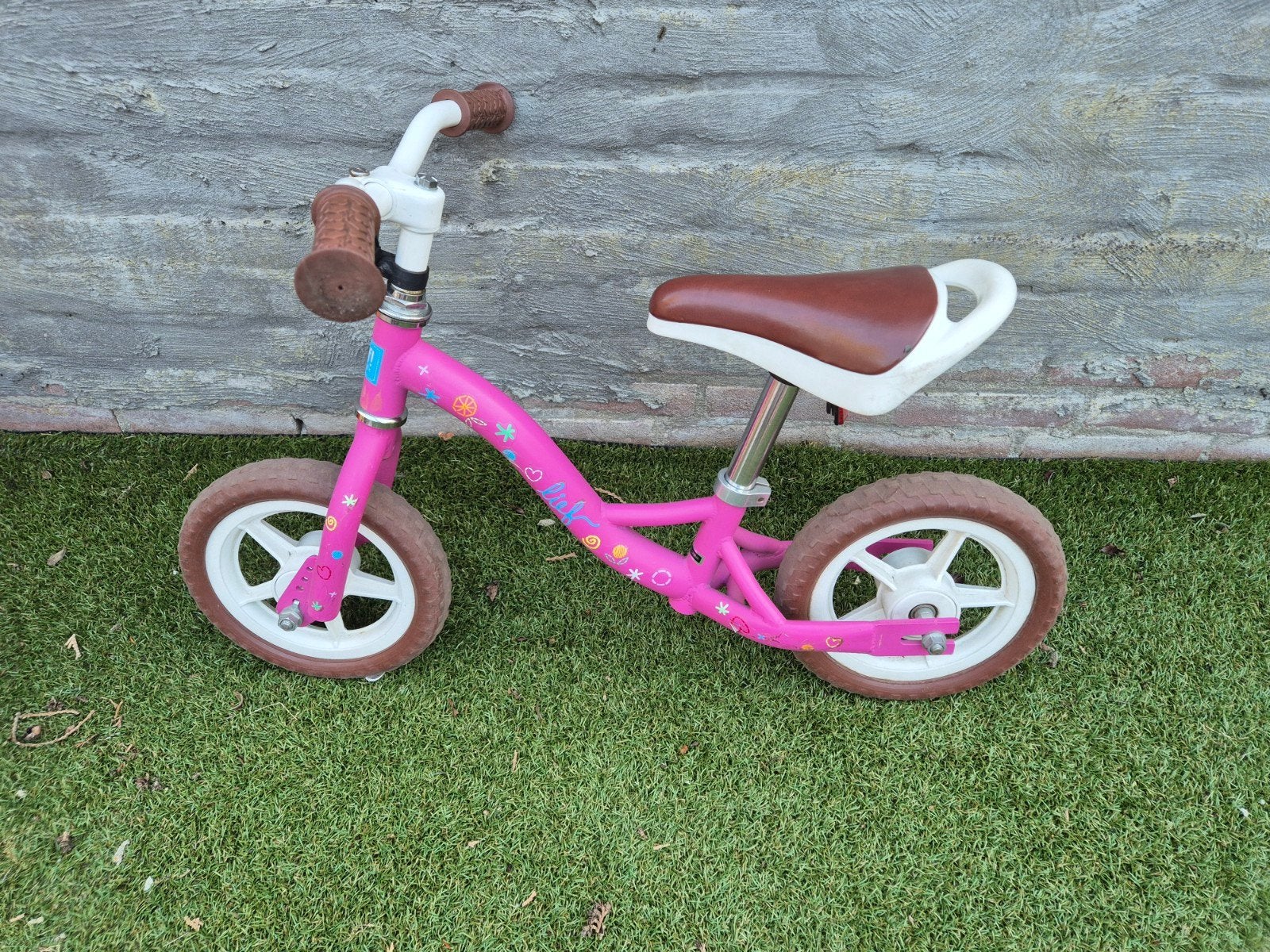 Loopfiets lief, Ophalen, Gebruikt