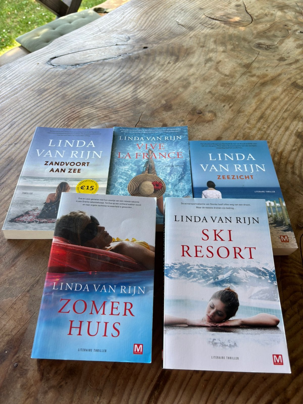 5 boeken Linda van Rijn, Ophalen, Zo goed als nieuw