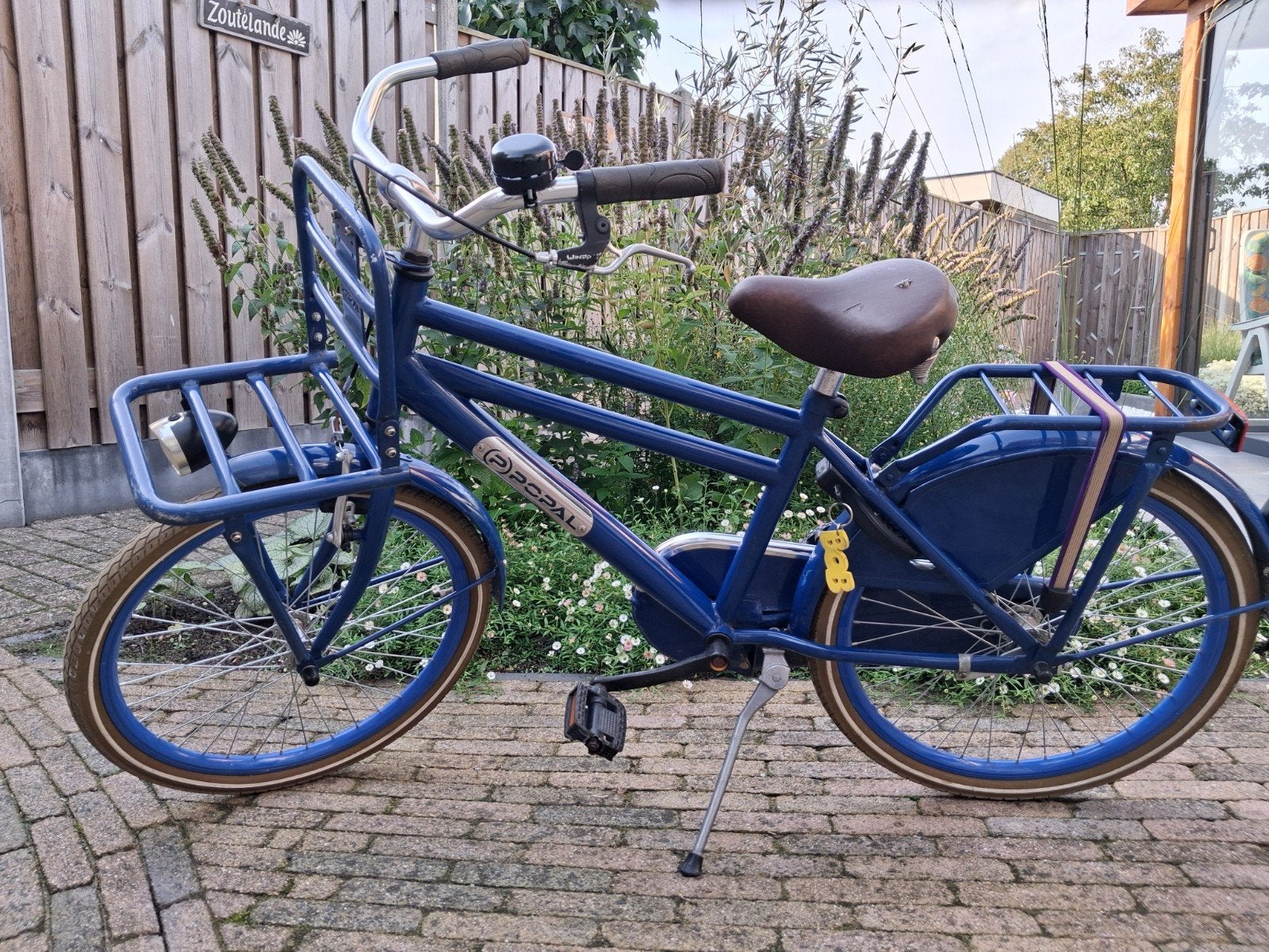 Stoere Jongensfiets te koop., Ophalen, 22 inch, Gebruikt, Popal transport fiets