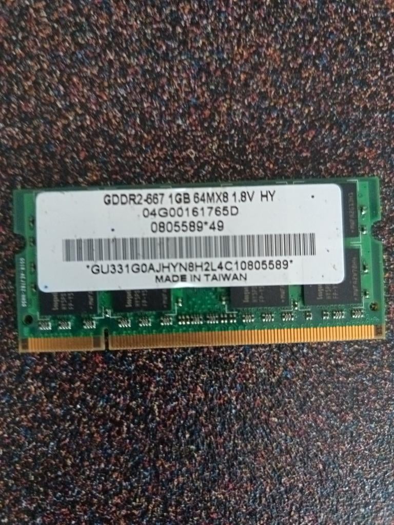 GDDR2-667 1GB RAM geheugen, Computers en Software, Ophalen