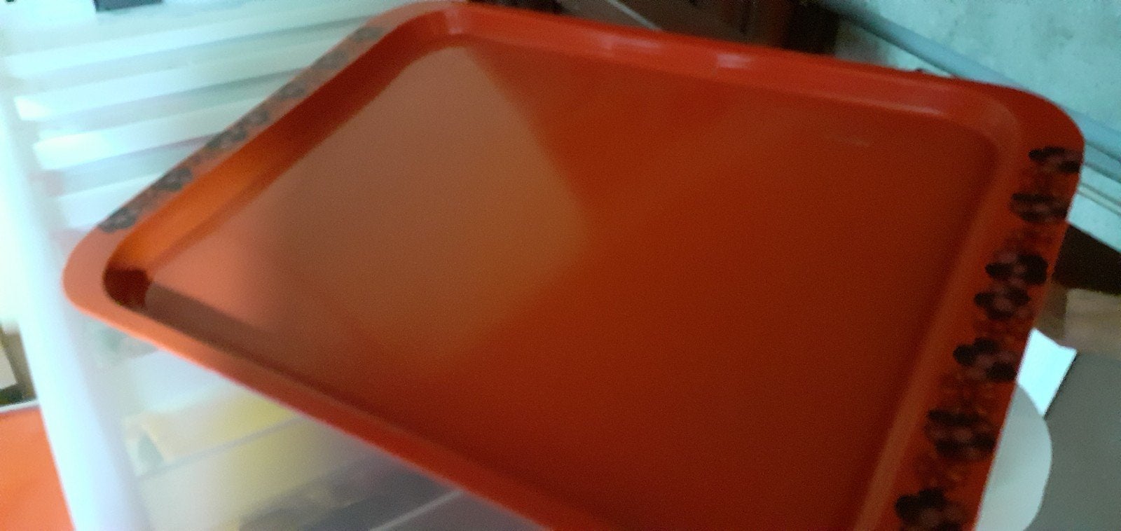 Retro oranje keuken set Brabantia, Ophalen of Verzenden, Overige materialen