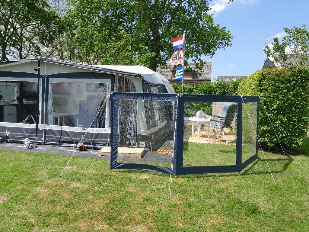 ESVO doorzichtig windscherm, Ophalen, Zo goed als nieuw