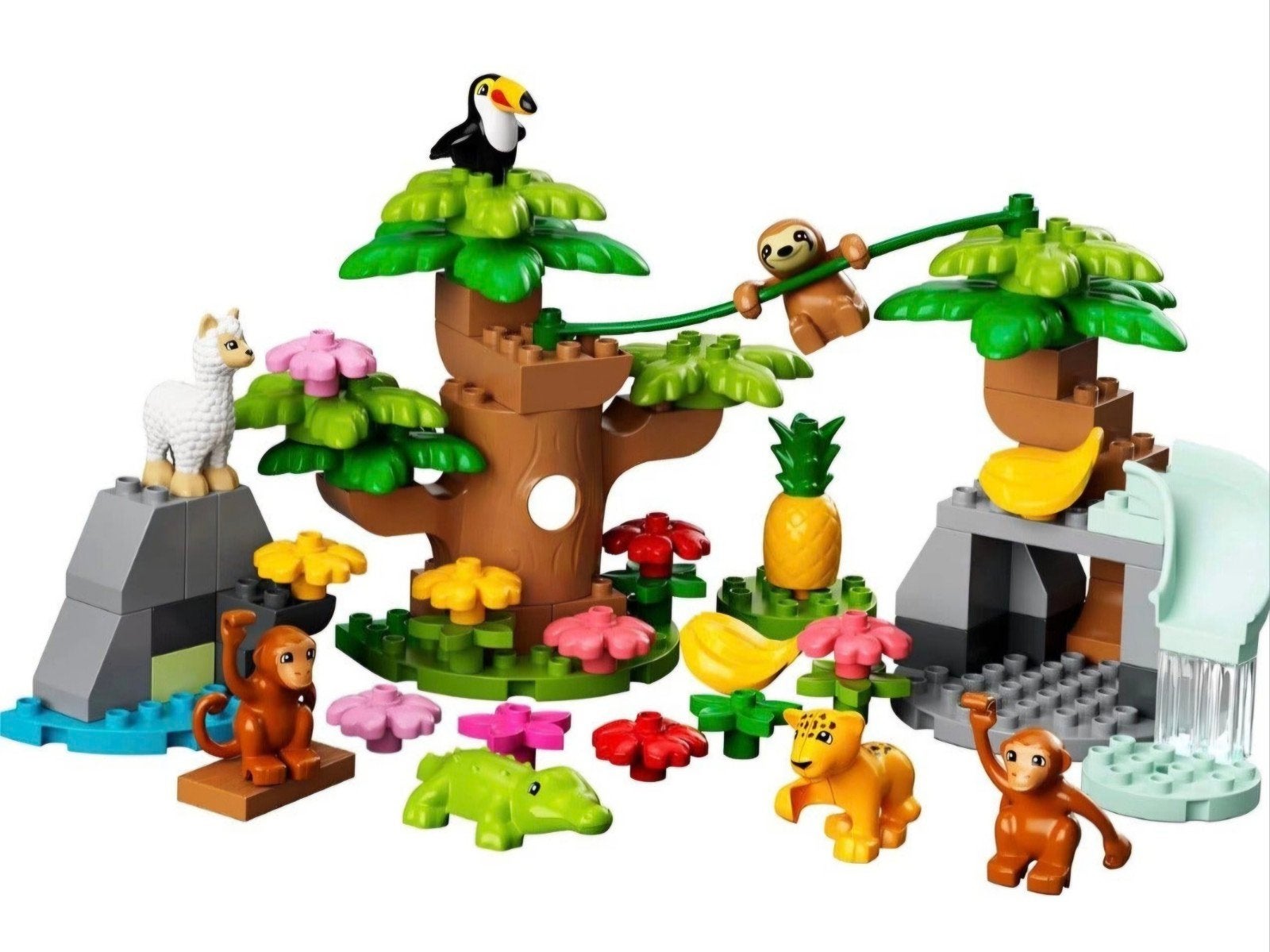 LEGO DUPLO Wilde Dieren – Jungle set  10973, Kinderen en Baby's, Ophalen, Zo goed als nieuw, Duplo, Complete set