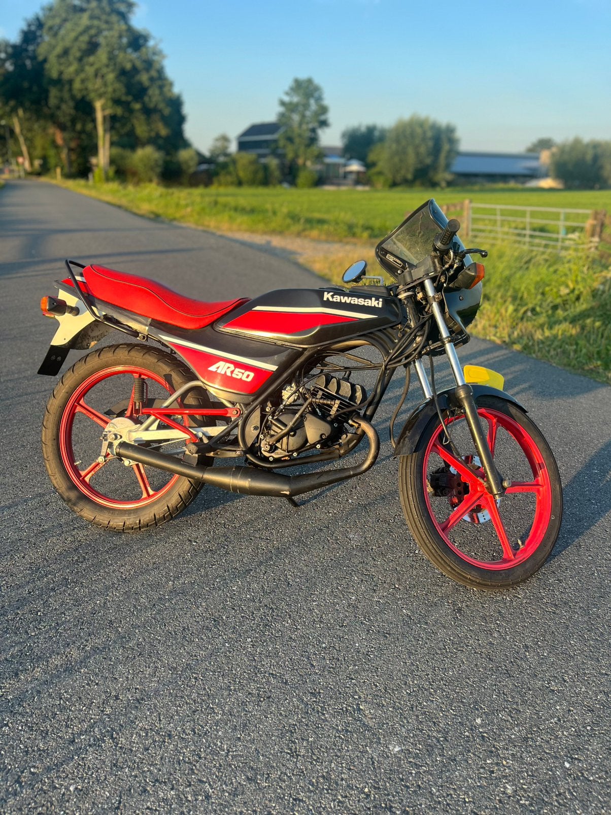 Kawasaki AR50 met kenteken, -, -, -, Ophalen