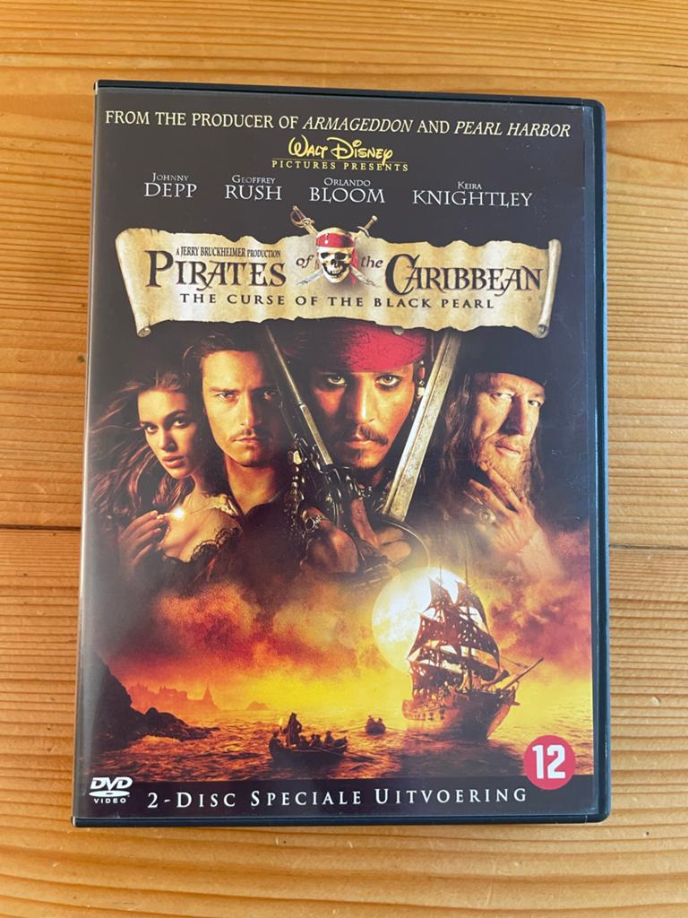 DVD Pirates of the Caribbean: The Curse of the Black Pearl, Vanaf 12 jaar, Ophalen of Verzenden, Zo goed als nieuw, Boxset