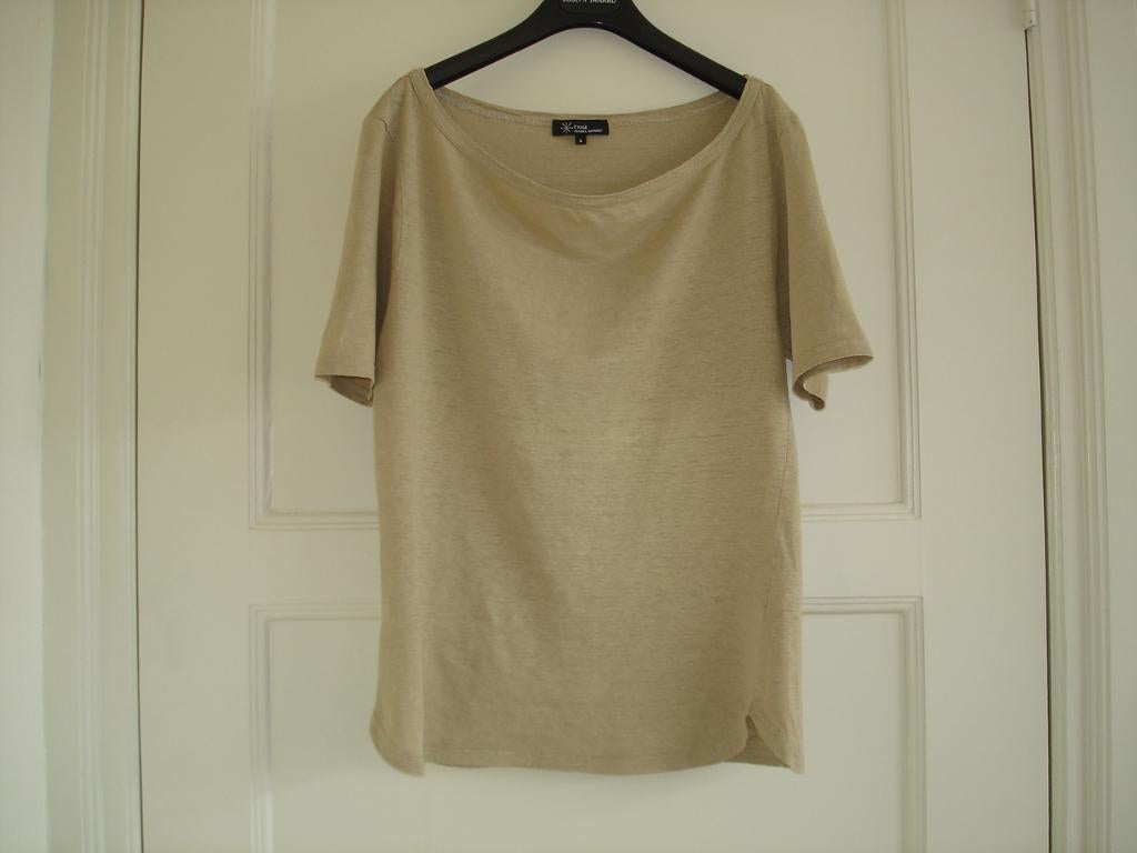 Isabel Marant Etoile  trui maat S beige linnen, Ophalen, Nieuw, Maat 36 (S), Beige