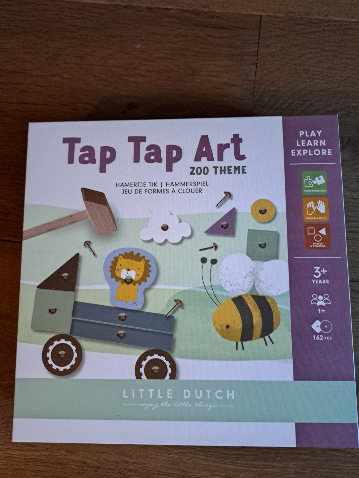 Hamertje tik - Little dutch, tap tap art zoo theme, Kinderen en Baby's, Speelgoed | Educatief en Creatief, Ophalen of Verzenden