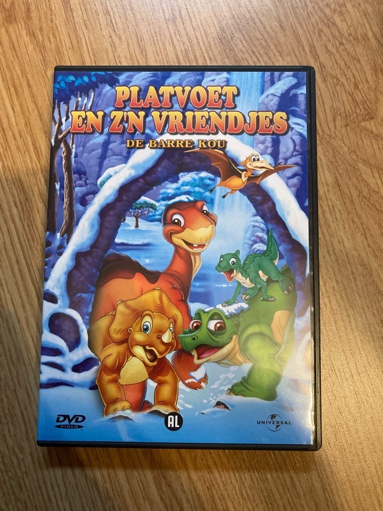 Platvoet en z'n Vriendjes: De Barre Kou (DVD), Animatie, Alle leeftijden, Nederlands, Zo goed als nieuw
