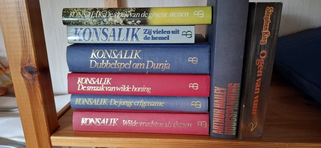 Konsalik boeken, Boeken, Ophalen, Zo goed als nieuw, Heinz G. Konsalik, Nederland