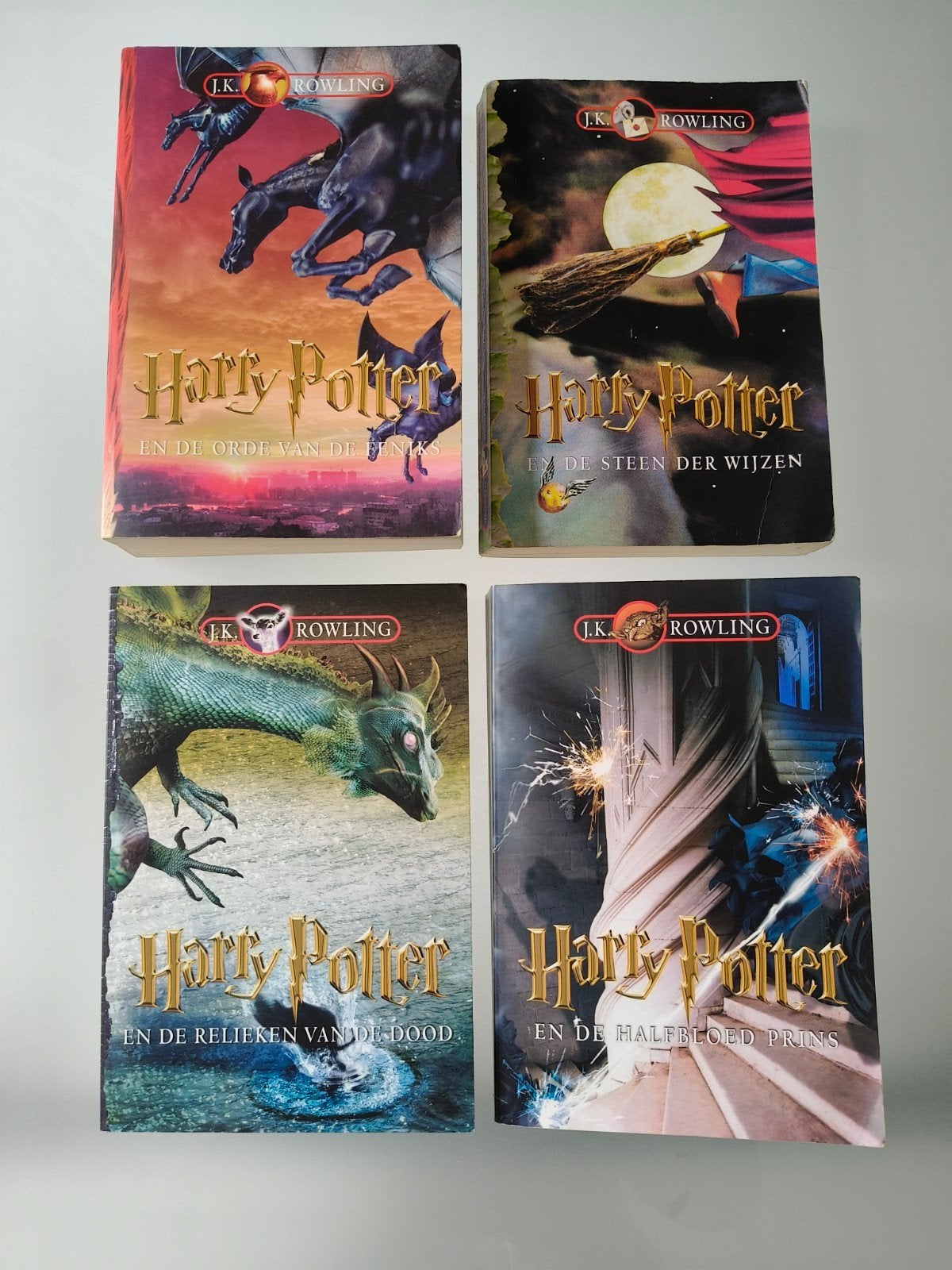 Harry Potter boeken, Ophalen of Verzenden, Gelezen, J.K. Rowling