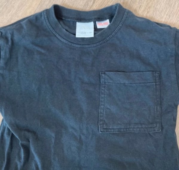 zara zwart tshirt 92, Kinderen en Baby's, Kinderkleding | Maat 92, Gebruikt, Jongen of Meisje, Ophalen of Verzenden, Zara