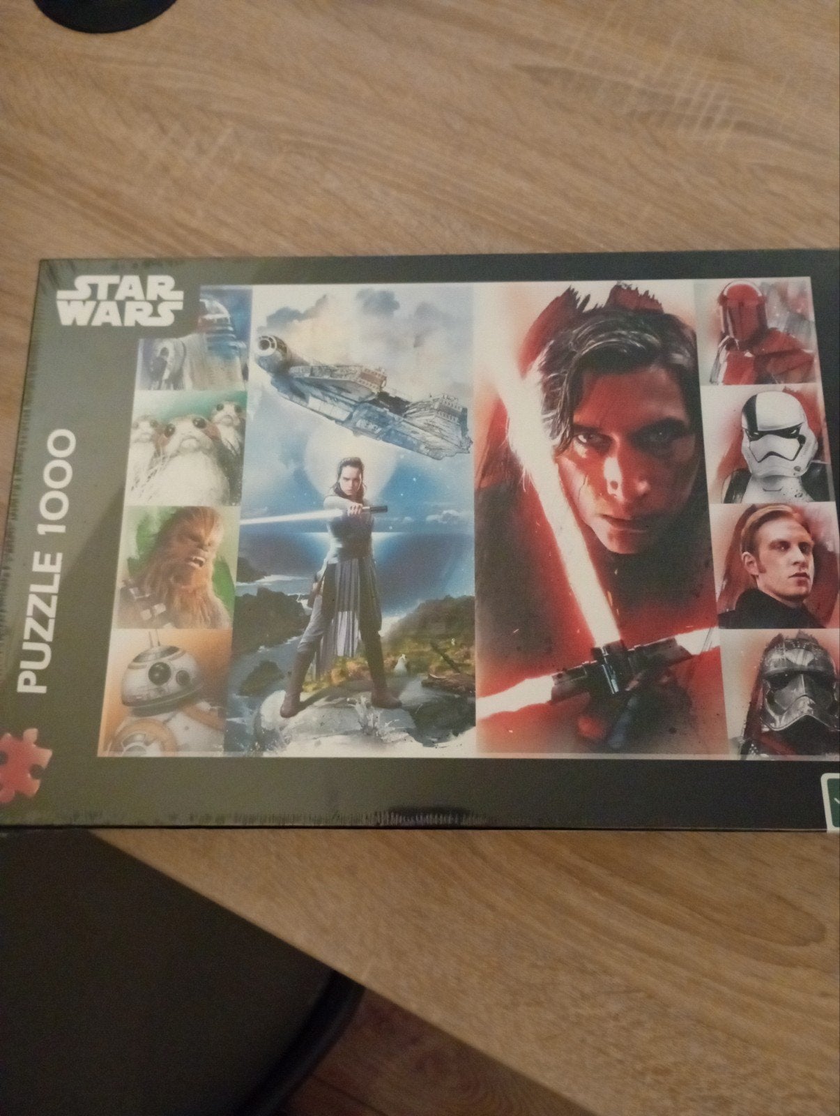 Star Wars Puzzel 1000 st., Hobby en Vrije tijd, Denksport en Puzzels, Ophalen of Verzenden, 500 t/m 1500 stukjes, Nieuw, Legpuzzel