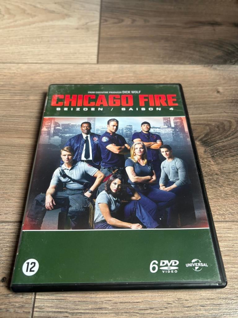 Chicago Fire seizoen 4, Vanaf 12 jaar, Ophalen of Verzenden, Zo goed als nieuw, Actie en Avontuur