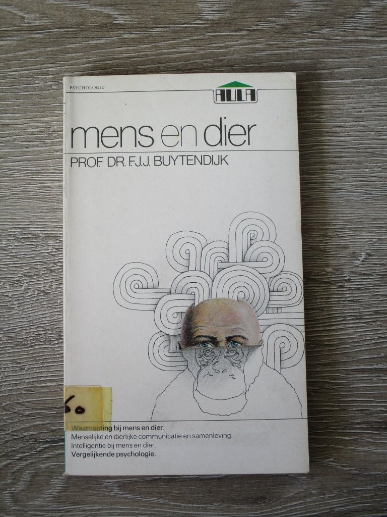 Mens en dier - Prof. Dr. F.J.J. Buytendijk, Ophalen of Verzenden, Gelezen, Overige diersoorten