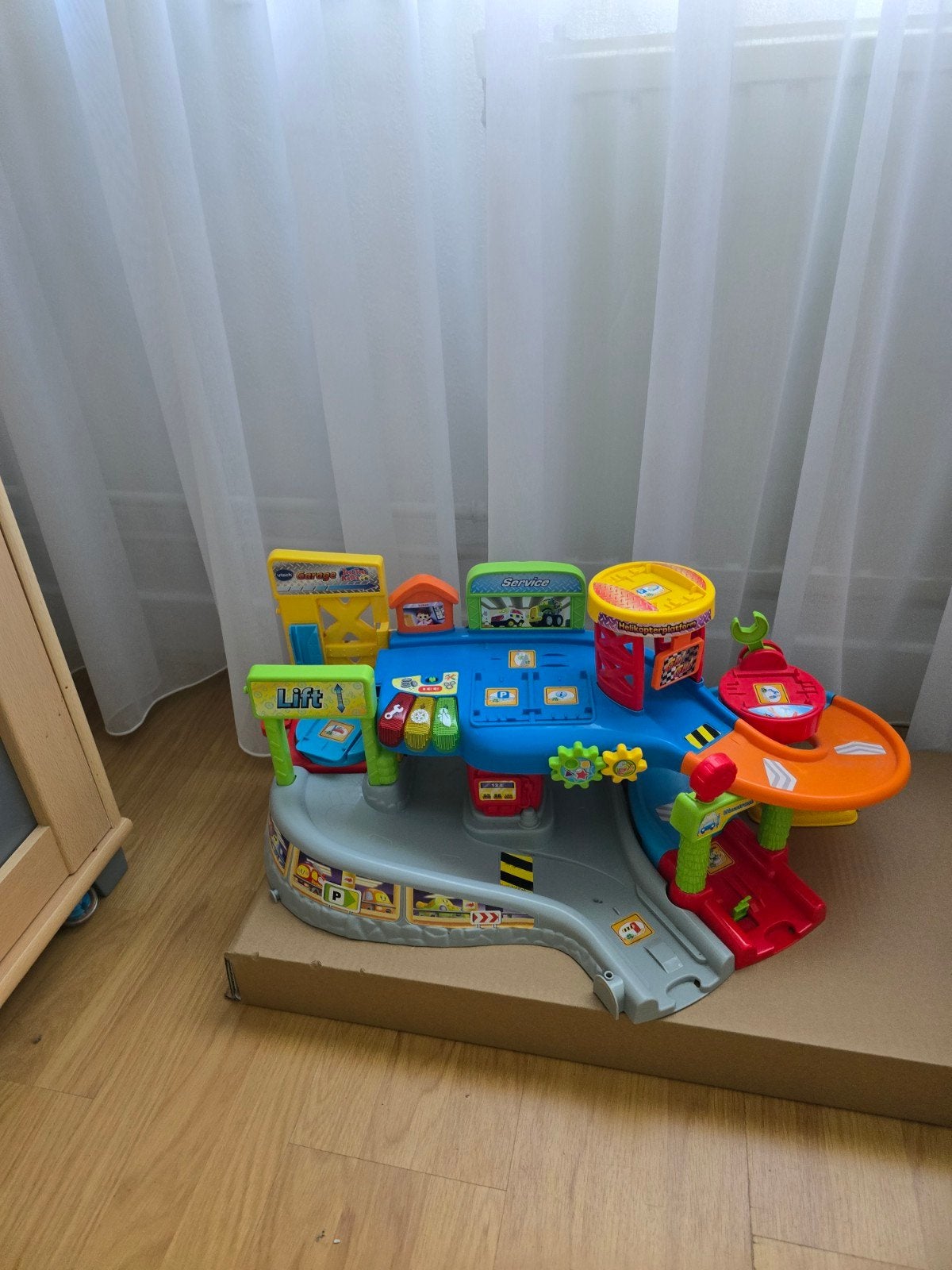 VTech Toet Toet Auto's Garage, Ophalen, Gebruikt