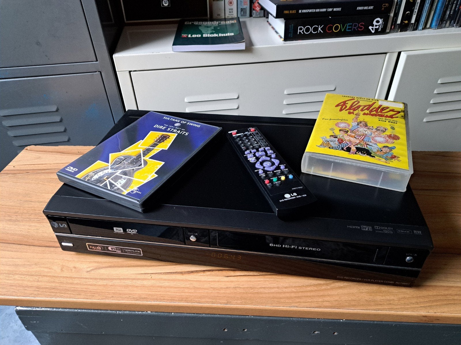 LG RCT689H DVD Recorder Speler VHS Speler VCR Combinatie, Audio, Tv en Foto, Ophalen of Verzenden, Zo goed als nieuw, VHS-speler of -recorder