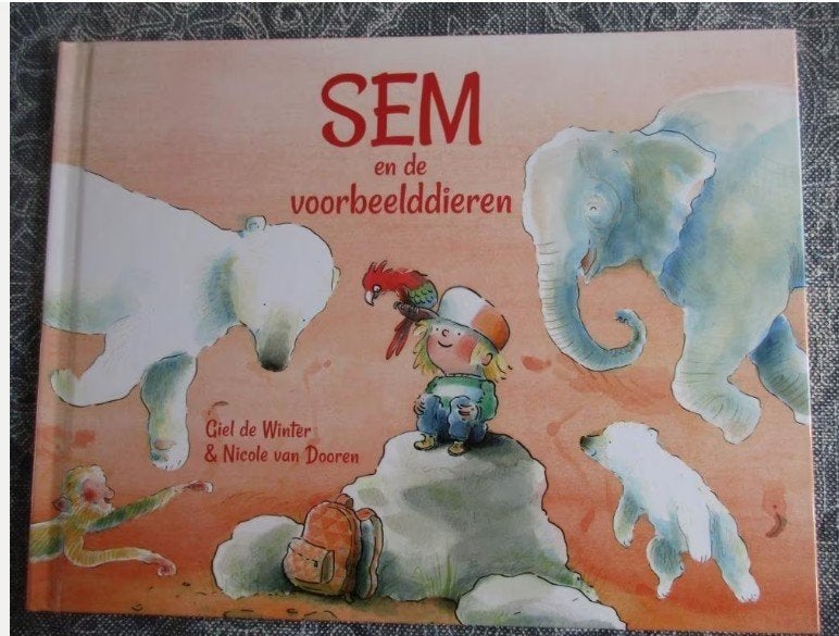 prentenboek Sem en de voorbeelddieren - wereldboeken, Ophalen of Verzenden, Zo goed als nieuw, Prentenboek