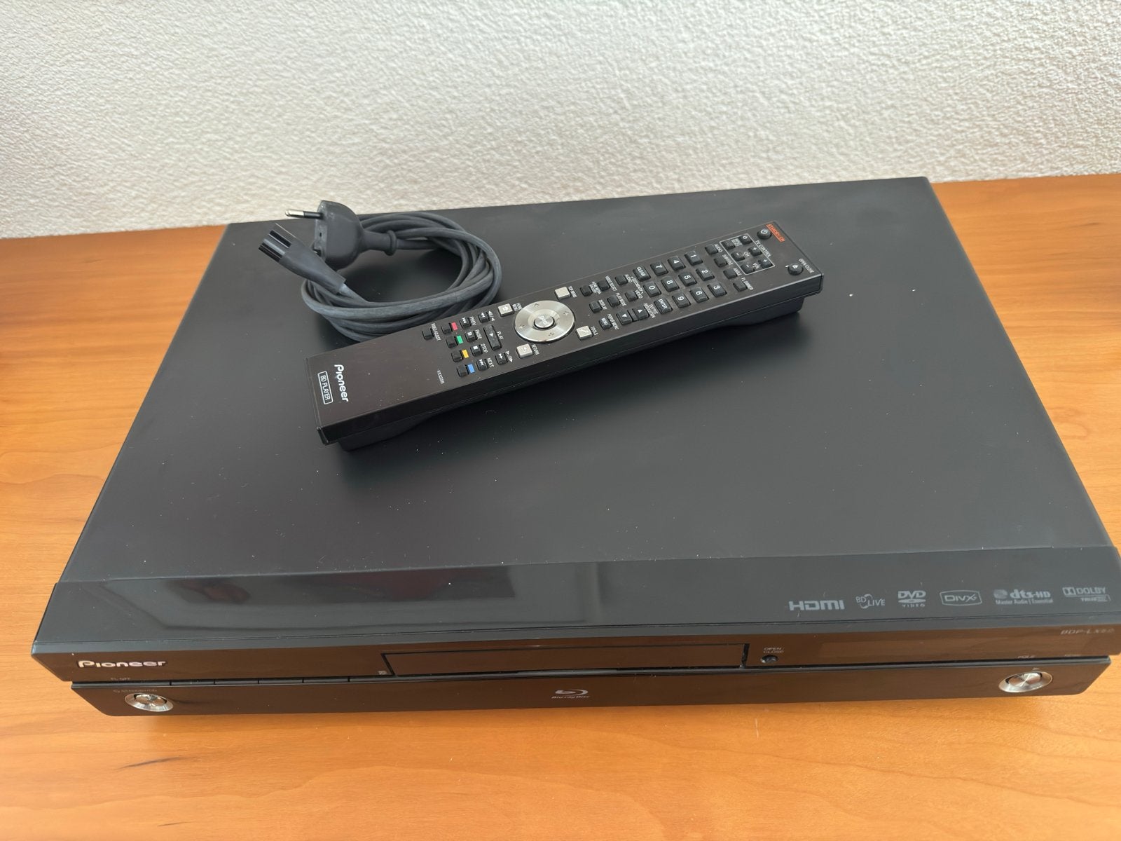 Pioneer BDP-LX52 Blu-ray Disc Speler met afstandsbediening, Ophalen of Verzenden, Zo goed als nieuw