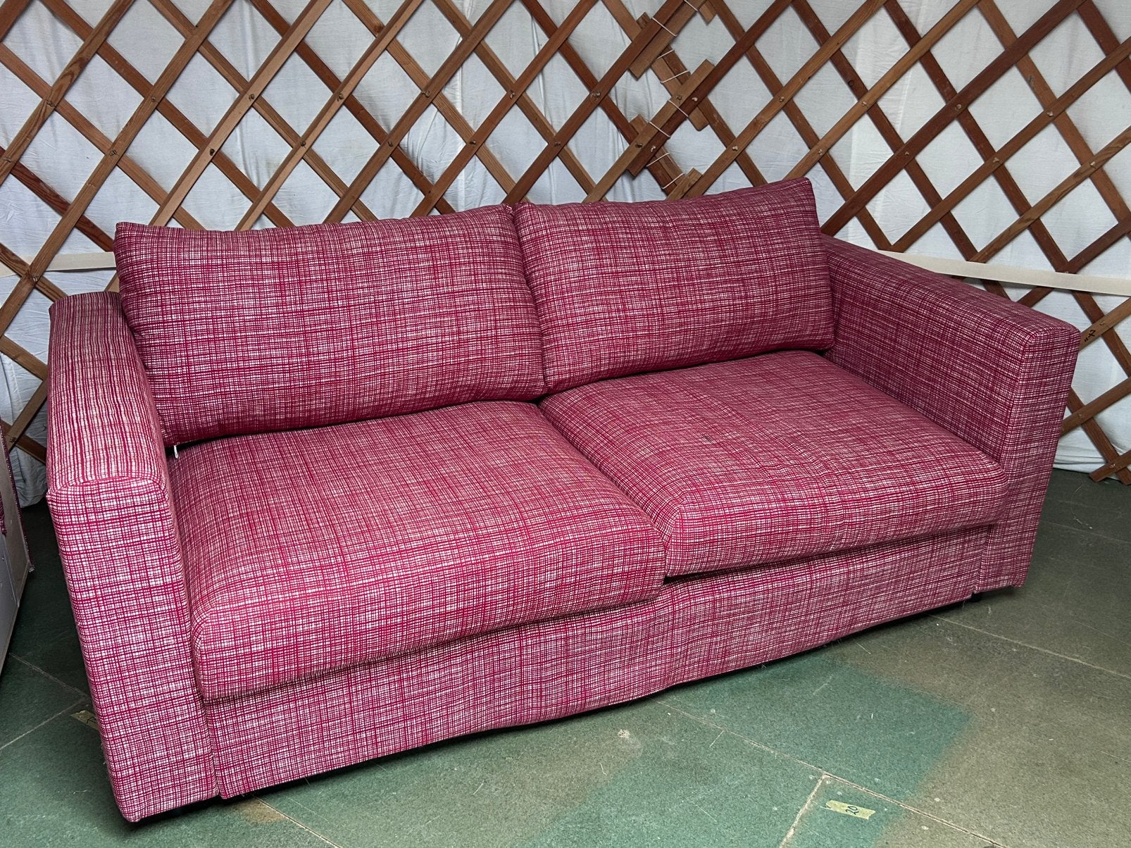 Slaapbank IKEA vimle, Ophalen, Zo goed als nieuw, Tweepersoons, 140 cm