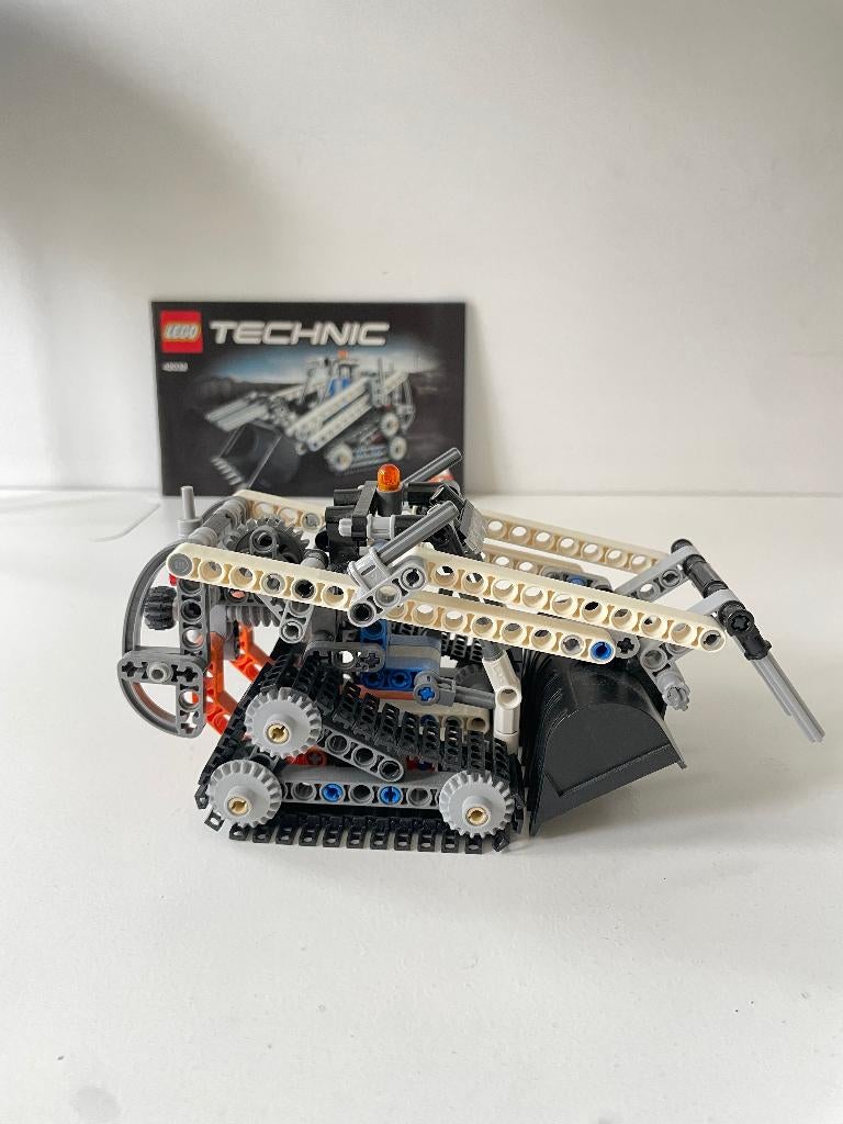 2 in 1 LEGO TECHNIC rupsband graafmachine en sneeuwgraver, Lego, Compleet, Ophalen of Verzenden, Zo goed als nieuw