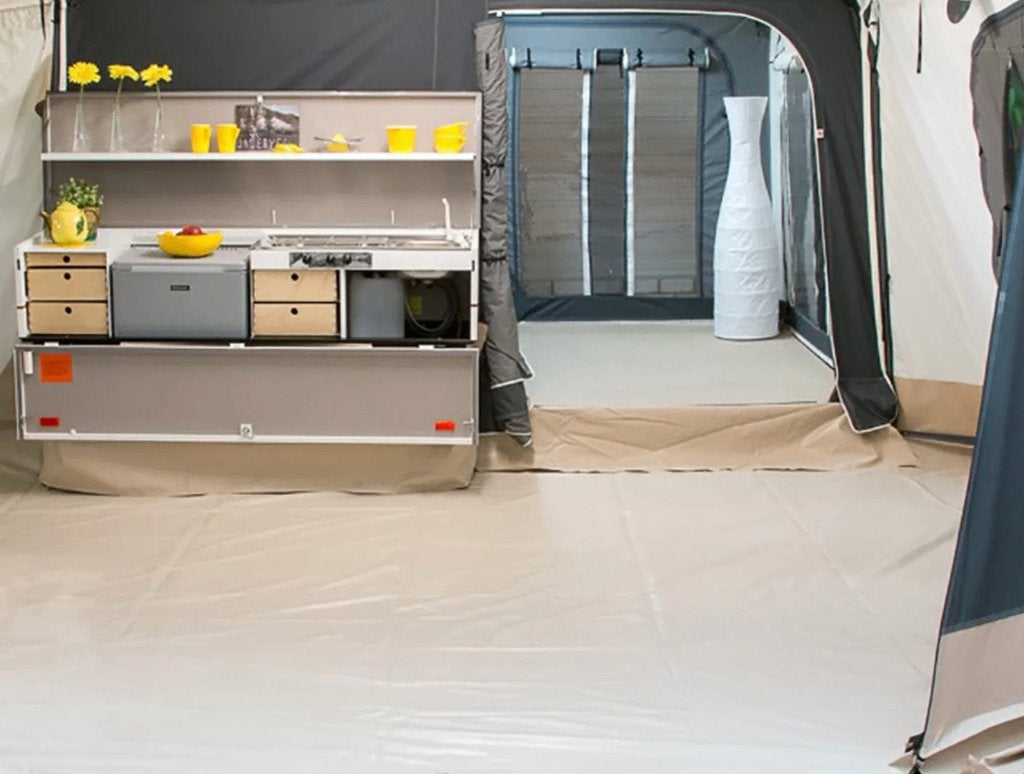 Combi Camp Kuipzeil Inritsbaar 2022, Caravans en Kamperen, Ophalen, Zo goed als nieuw