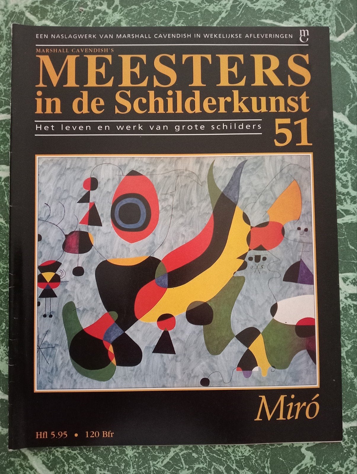 Marshall Cavendish's Meesters in de Schilderkunst - Miró, Ophalen of Verzenden, Gelezen, Schilder- en Tekenkunst, Marshall Cavendish