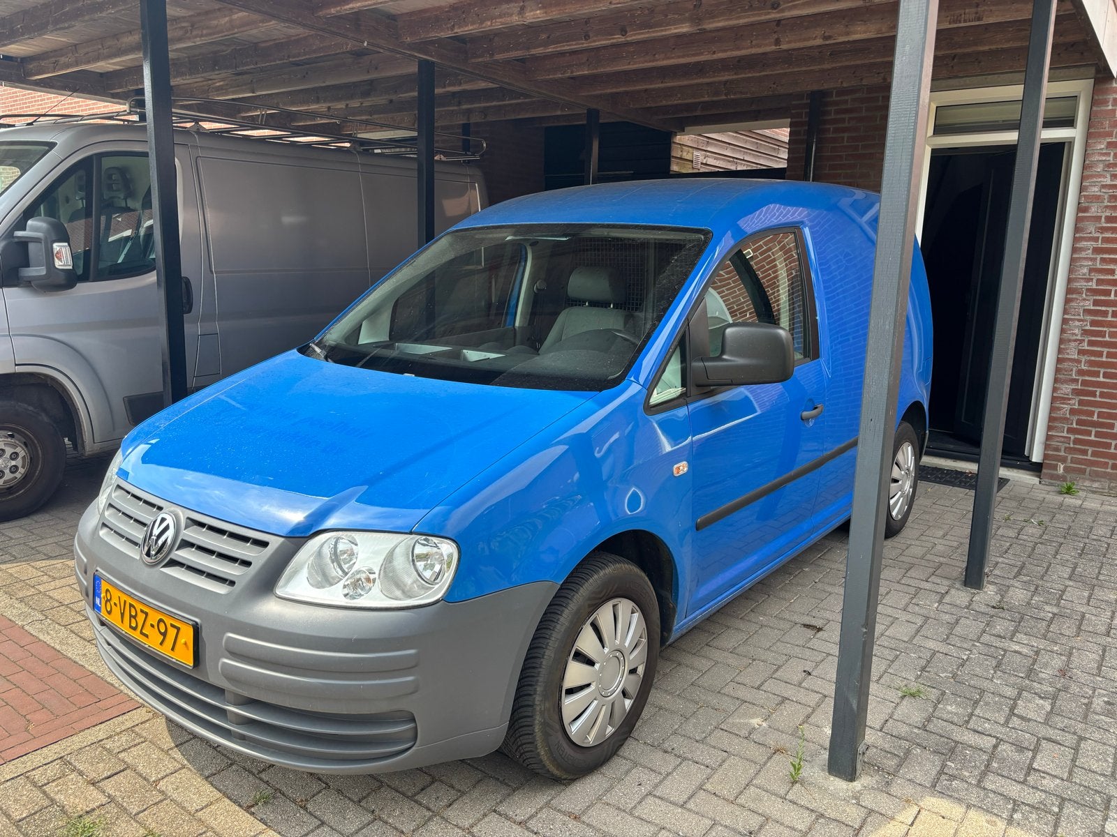 Volkswagen Caddy 2.0 SDI 51KW Bestel Baseline 2009, Voorwielaandrijving, Stof, Zwart, 4 cilinders