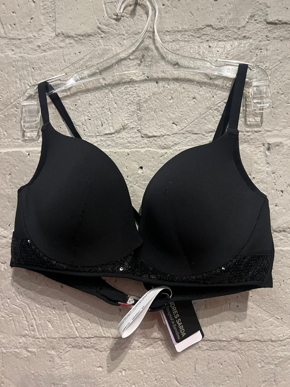 Andres Sarda bikini top maat 70C NIEUW!! Nu €10,-, Ophalen of Verzenden, Nieuw, Zwart, Bikini