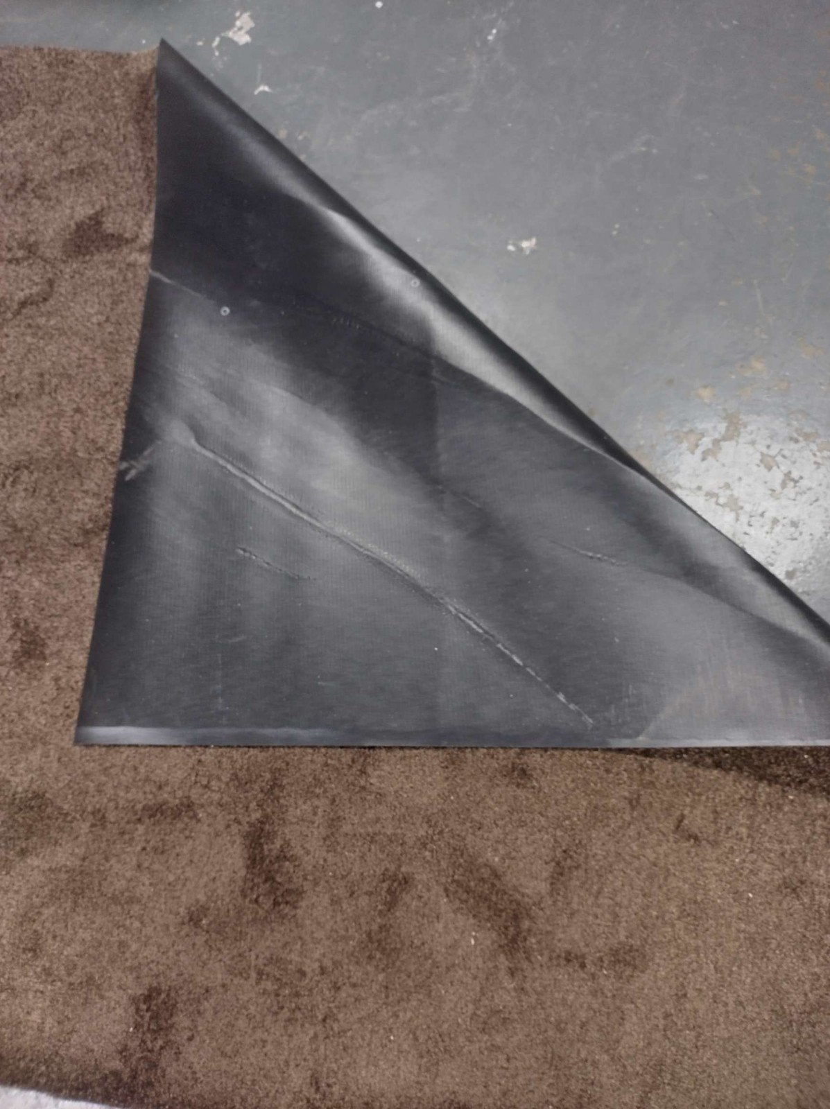 Nieuwe bruine schoonloopmat 200*160cm met productiefout, Ophalen, Binnen, Nylon, Nieuw