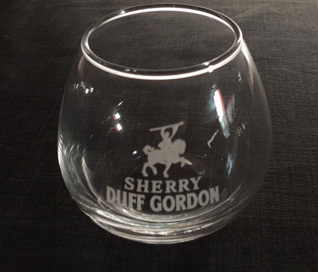 DUFF GORDON sherry glas, Ophalen of Verzenden, Zo goed als nieuw, Borrel- of Shotglas