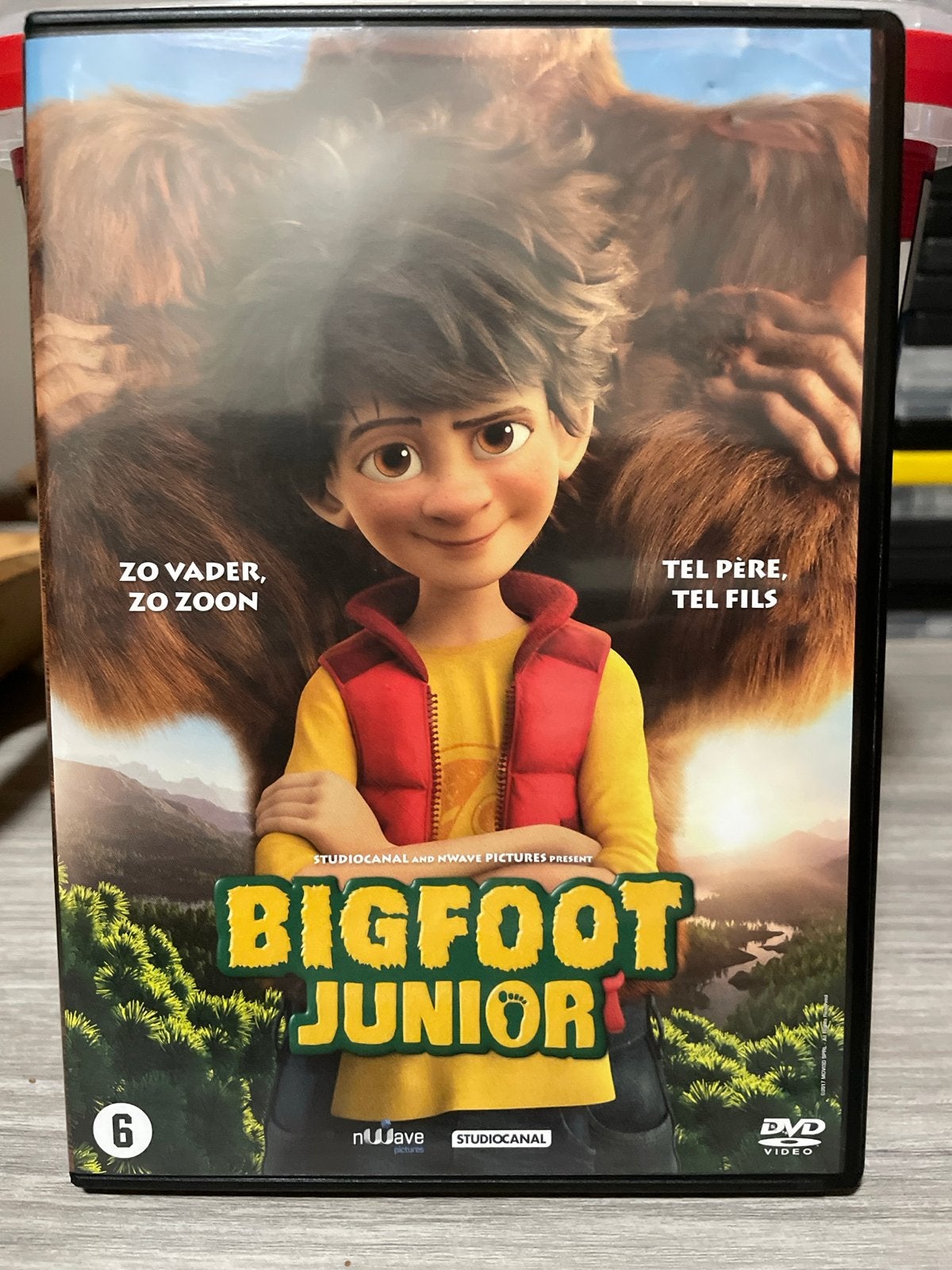 Bigfoot Junior DVD - Zo vader, zo zoon, Animatie, Nederlands, Zo goed als nieuw, Vanaf 6 jaar