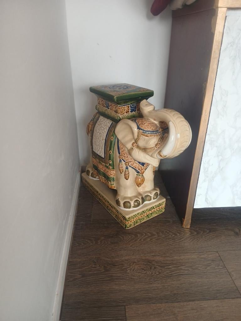 Olifant keramiek, Ophalen