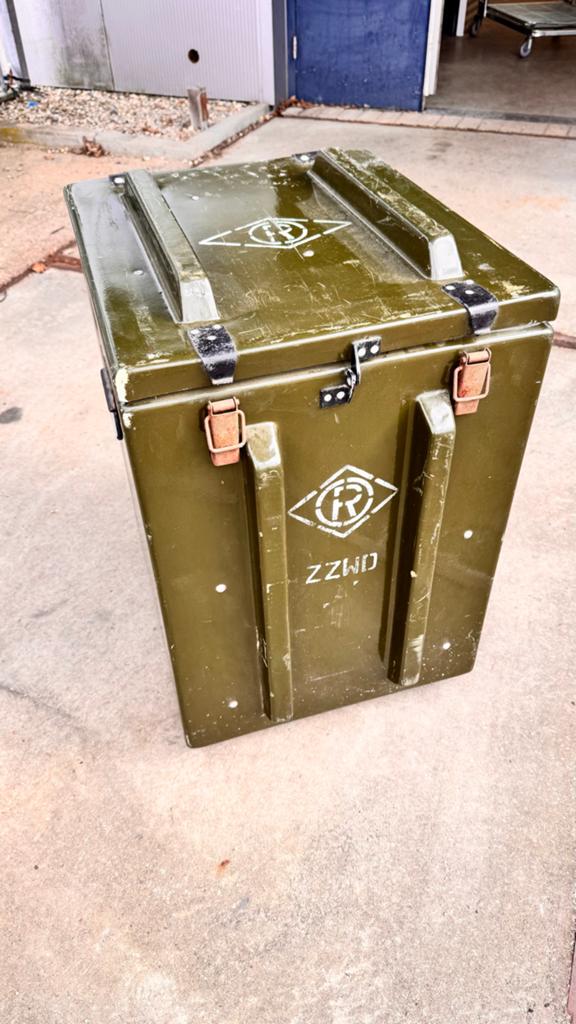 Vintage Legerkist - Robuuste Opbergkist, Ophalen