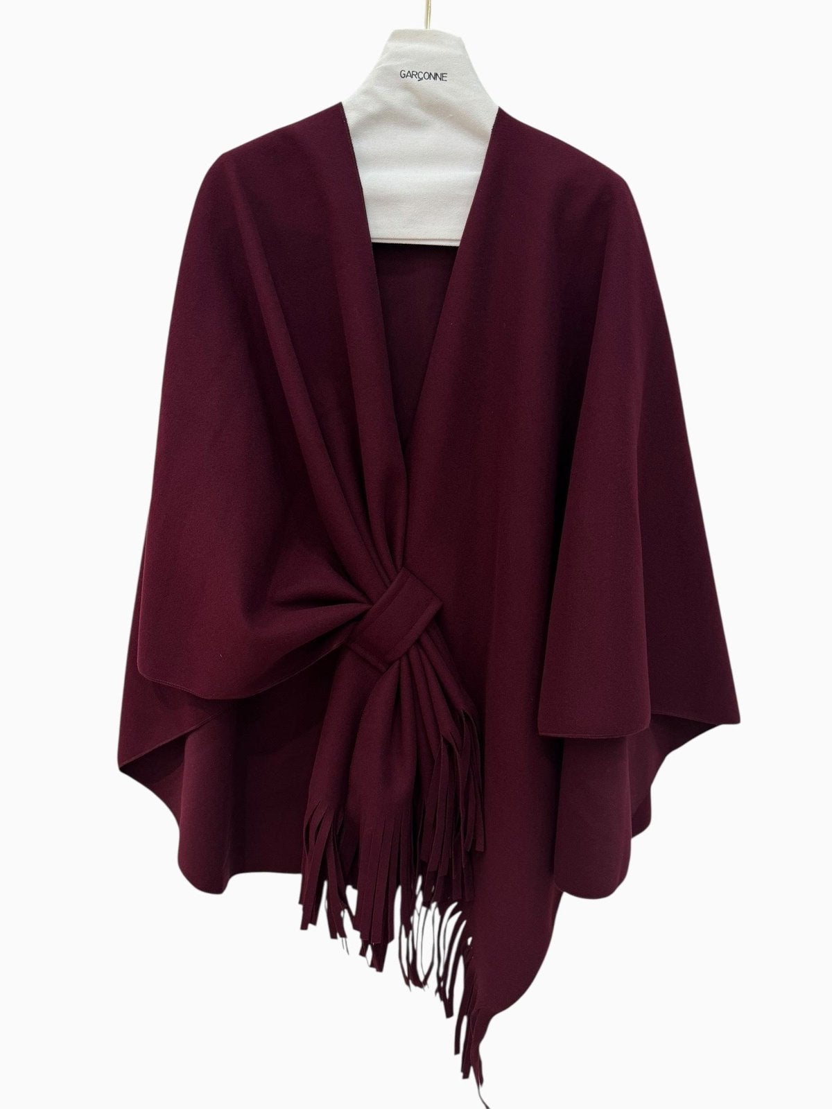 GARCONNE poncho bordeaux mt TU, Kleding | Dames, -, Verzenden, Parijs, Nieuw