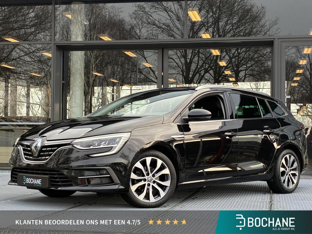 Renault Mégane Estate 1.3 TCe 140 Techno | Trekhaak | Navig, Auto's, Stof, Gebruikt, Euro 6, Zwart