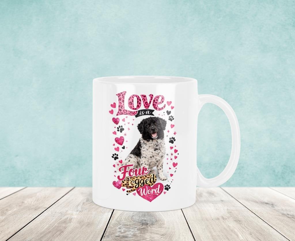 Love is a Four Legged Word - Wetterhoun Mok, Verzenden, Keramiek, Nieuw, Overige stijlen