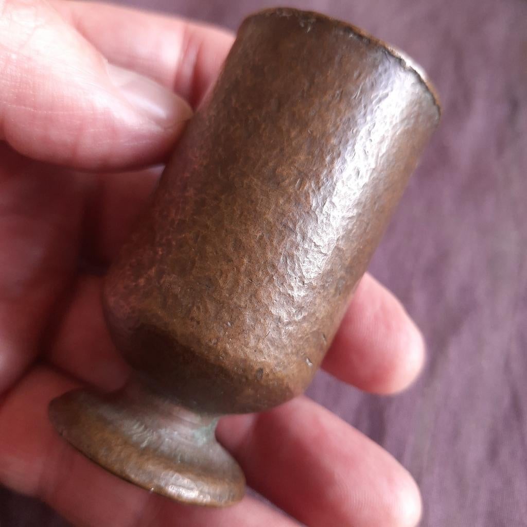 Indonesië: Zware Bronzen Sirih Vijzel, Verzenden