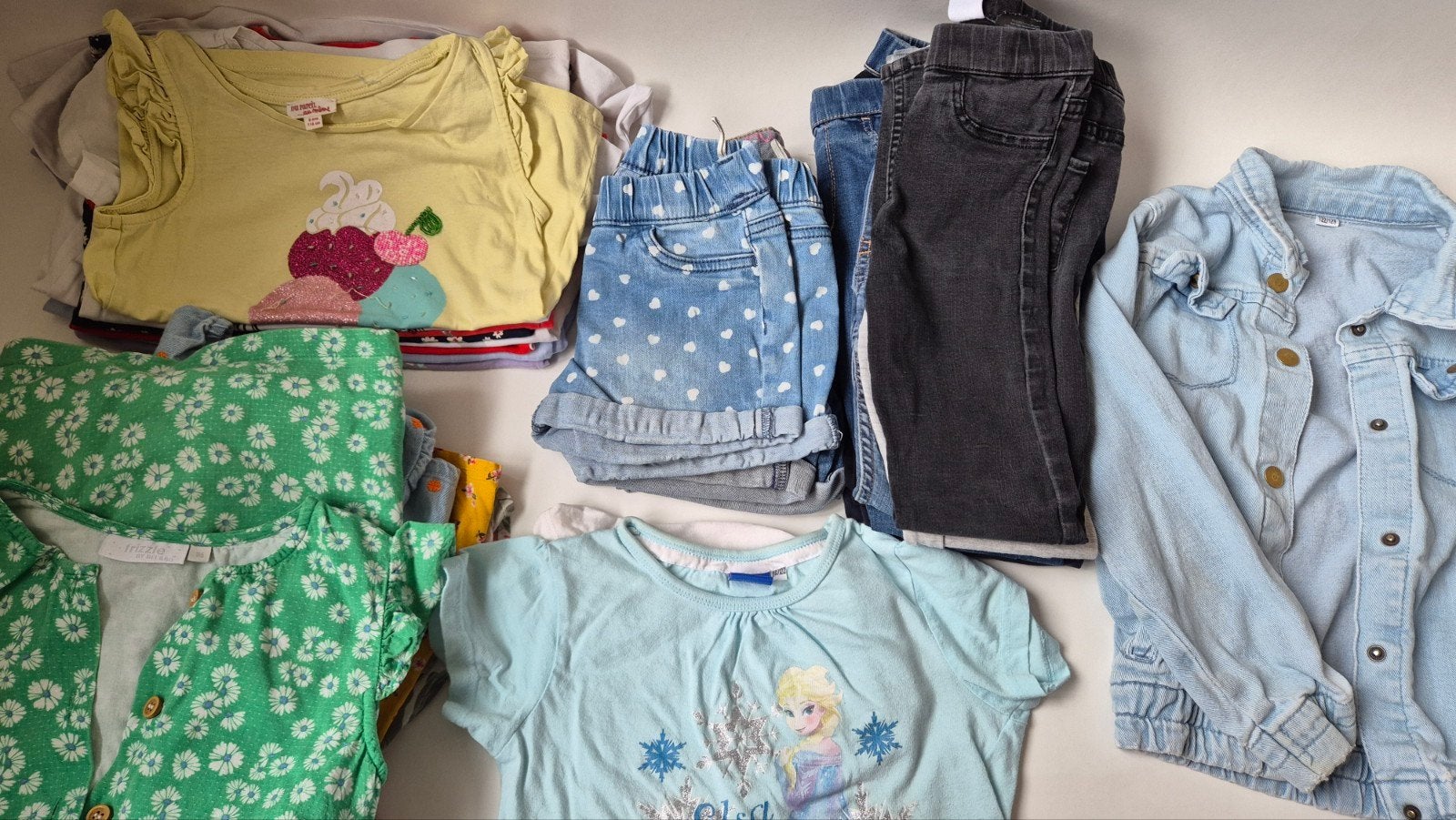 Pakket meisjeskleding, Ophalen of Verzenden, Zo goed als nieuw, Maat 116