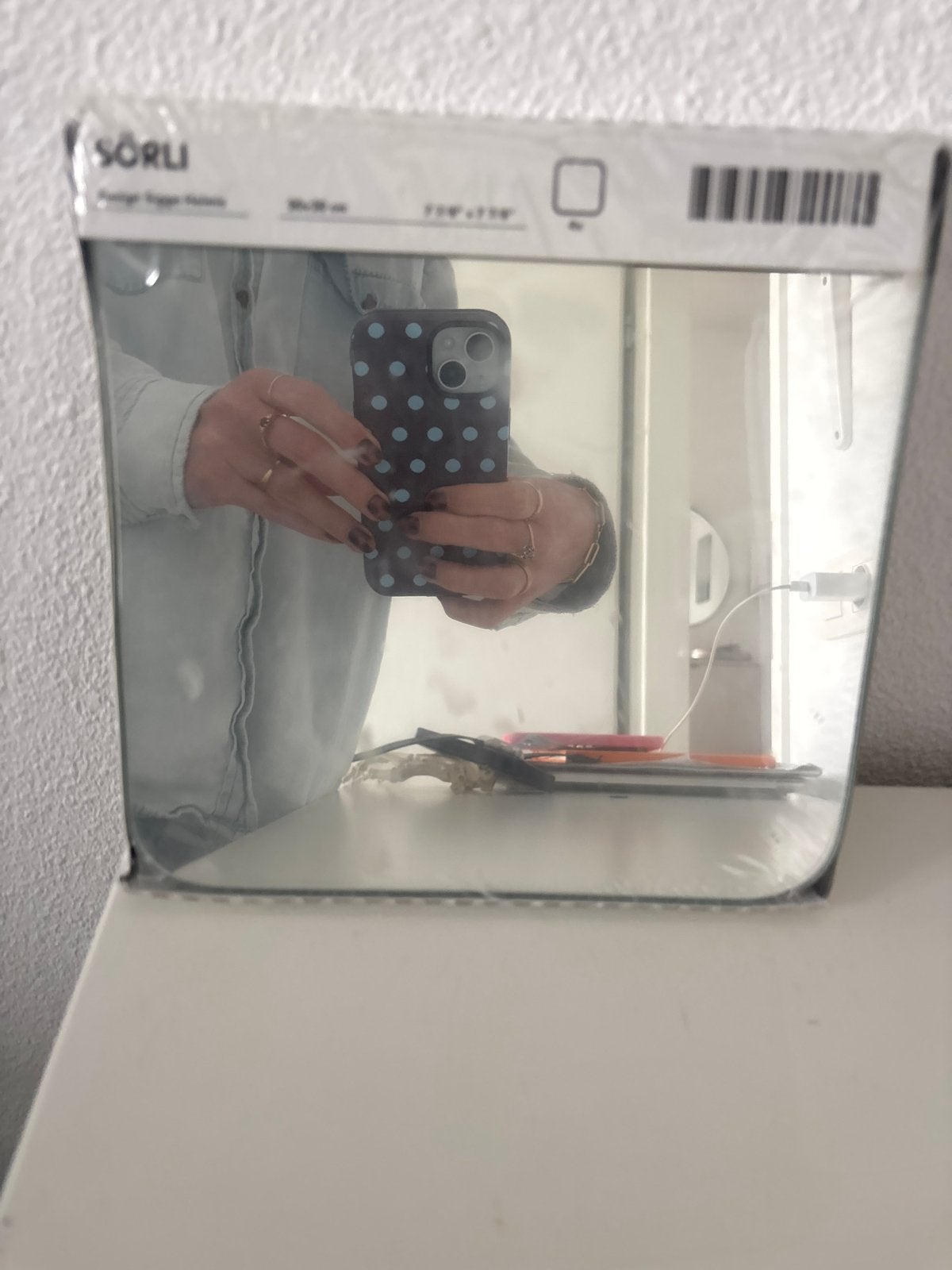 IKEA Sörli tegelspiegels 20x20 cm - Nieuw in verpakking, Minder dan 50 cm, Vierkant, Nieuw, Ophalen of Verzenden