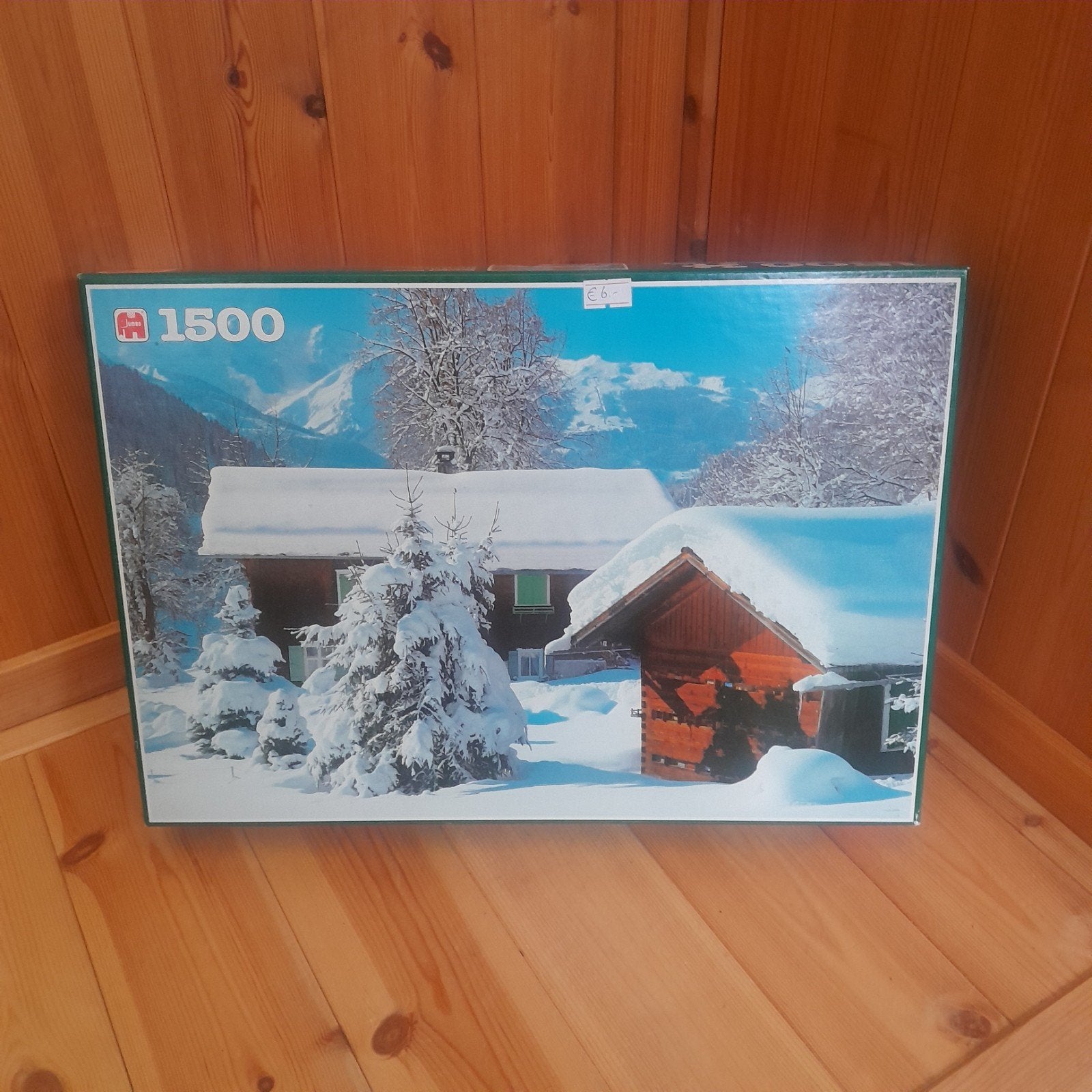 Jumbo Legpuzzel 1500 stukjes - Winterlandschap, Ophalen of Verzenden
