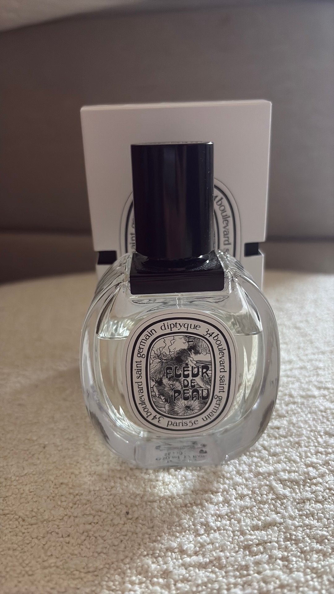 Diptyque parfum fleur de peau 50 ml, Verzenden, Gebruikt